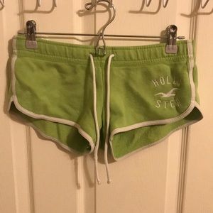 green holister shorts